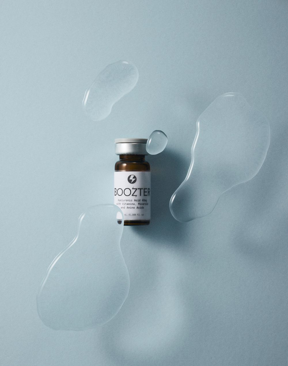 Vial in gel